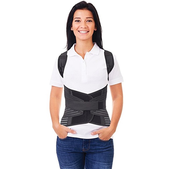Breathable Posture Corrector Brace - Transformer Shoulder and Lower Back Support - Picture 6 of 10